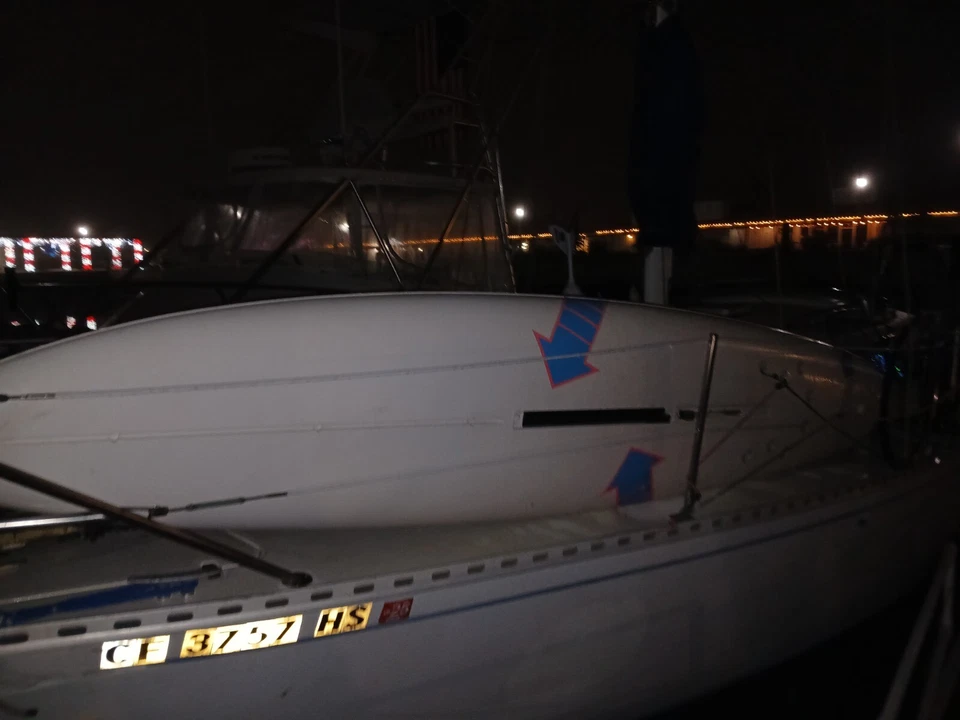 Tabla de windsurf Bic, tabla de paddle board, blanca, 11'0", retráctil. Foto 3 de 3