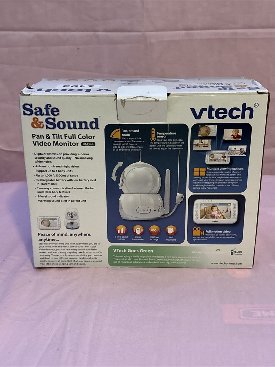 Amazon Vtech Baby Monitor Bm4000 Vtech Baby Monitor Battery Shop VTech  VM343 VM341 VM333 VM321 - Main Image