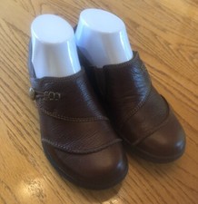 Clark Brown Leather Cushion Loafer Size 6