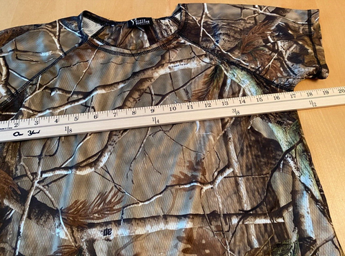 PROIS HUNTING REALTREE CAMO SS SHIRT WOMENS SZ S - Picture 6 of 8
