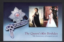 Australia Queen Elizabeth II 80th Birthday Mini Sheet 2006