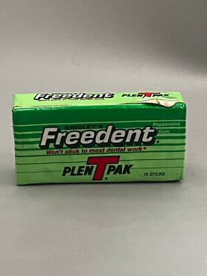 Wrigley's Freedent Peppermint Chewing Gum PlenTpak Plen T Pak - 17 ...