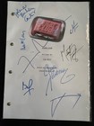 Fight Club cast signed script
