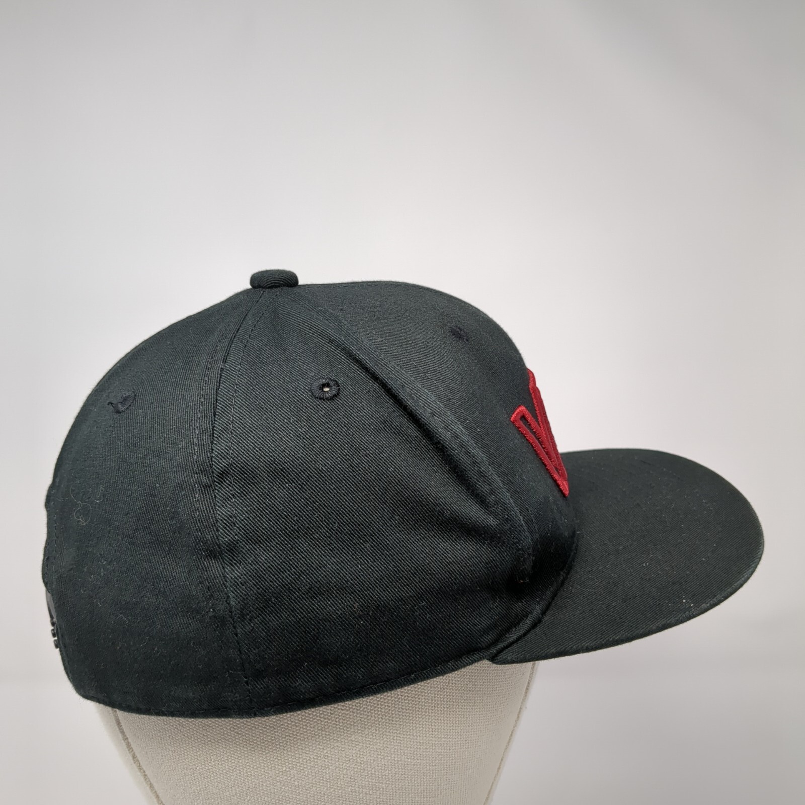 Vans Snapback Hat Black One Size Adjustable Solid… - image 4