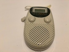 rare tevion shower clock radio model sp 01