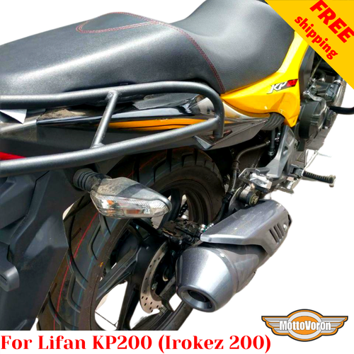 For Lifan KP 200 Rear luggage rack Lifan 200cc Rear rack LF200-10B,Free shipping - Foto 9 di 10
