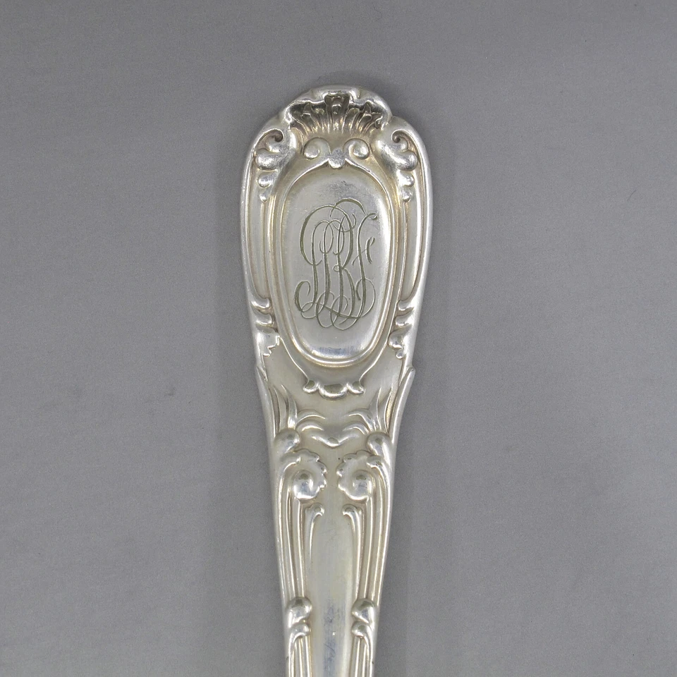 OLD FRENCH (1889) by TIFFANY & CO Antique Silverplate EP 5 7/8" Teaspoon(s) - Image 3 of 4