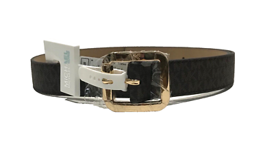 Michael Kors Gold/Tan Belt Sz S s-l400.jpg main image 3