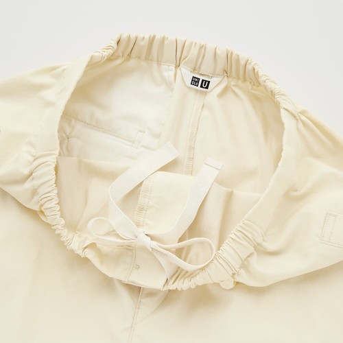 UNIQLO U Cotton Blend Pajama Pants in Natural Size Small S - Picture 4 of 5