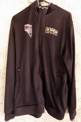 Nevada National Wrestling Team full zip jacket great graphics sz 2XL