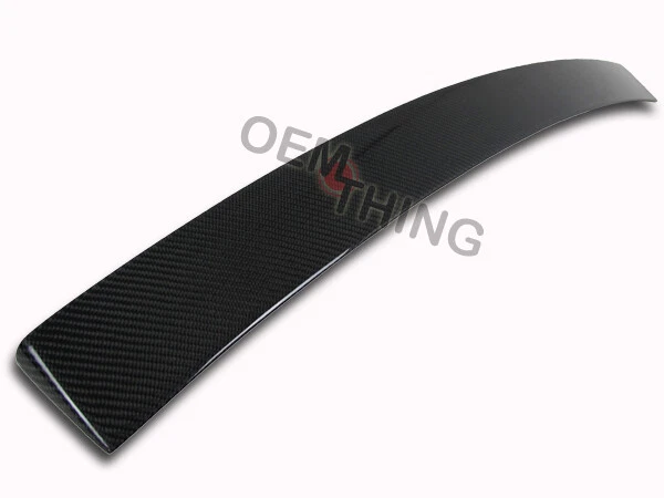 Fibra de carbono apta para Mercedes Benz C204 cupé oe alerón de techo c180 Foto 3 de 4