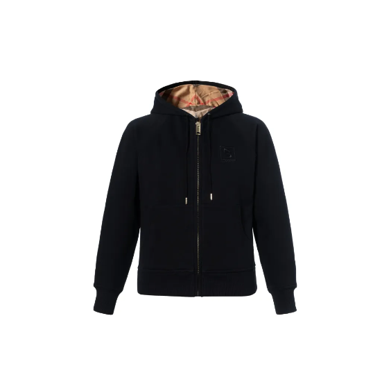 Burberry FW22 Zipper Drawstring Sweatshirts 80615541 Unisex Burberry FW22 Zipper Drawstring Sweatshirts 80615541 Unisex
