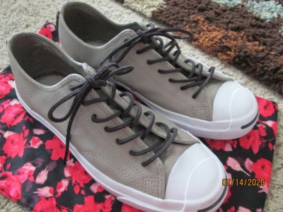 jack purcell brown leather shoes