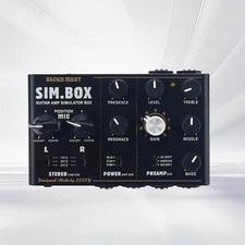 SIM BOX Electric Guitar Amp Simulator Box Cab...