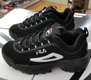 fila disruptor 2 negro hombre