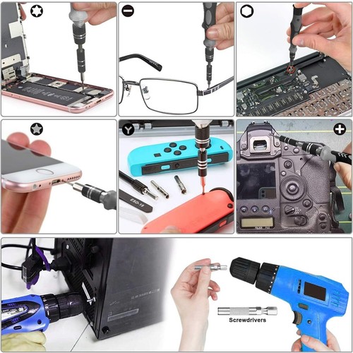 Feinmechaniker Schraubendreher Set Mini Feinwerkzeug Werkzeug Set Reparatur Kit - Bild 5 von 8