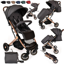 Baby Stroller Pram Lightweight Foldable Travel Buggy UK Easy To Carry