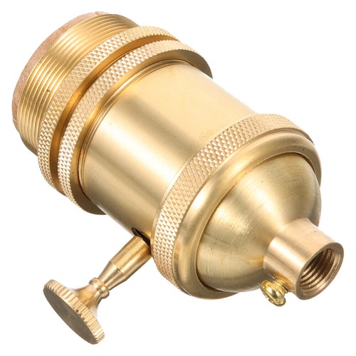 Vintage Lamp Socket Screw-in Light Socket Holder Light Bulb Socket with Turn