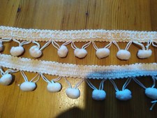  WSTĄŻKA 10mm X 5m Bobble brzoskwiniowe IDEALNA 4 KARTY + ROBIENIE SUKIENEK