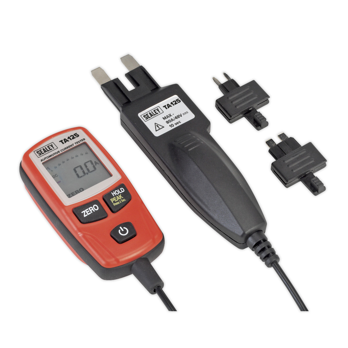 Sealey Automotive Current Tester 80A - Mini, Standard & Maxi Blade Fuses Gara...