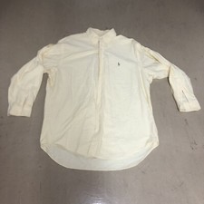 Polo Ralph Lauren Adult 100 Cotton Oxford Yarmouth Dress Shirt Size 17-34.