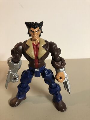 2015 Hasbro Marvel Super Hero Mashers Series Wolverine Action Figure Logan