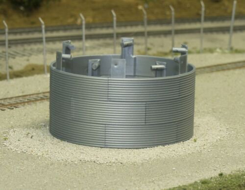 RIX 354 HO Corrugated 30′ Grain Bin Expansion (3 bands)  MODELRRSUPPLY $5 Coupon - Picture 1 of 1