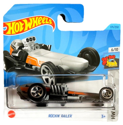 Hot Wheels Rockin Railer HW Drag Strip 6/10 2023 171/250 1:64 Modellauto Kinder