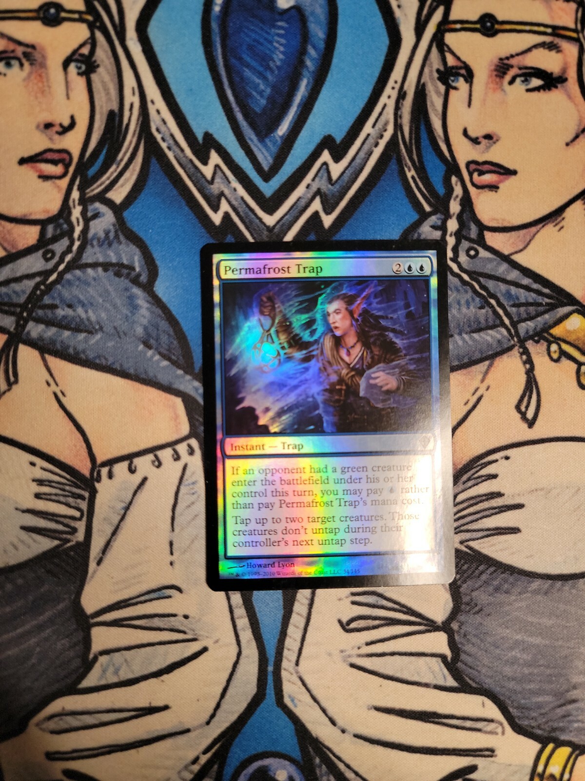 1x Permafrost Trap FOIL - NM/M Worldwake MTG Magic
