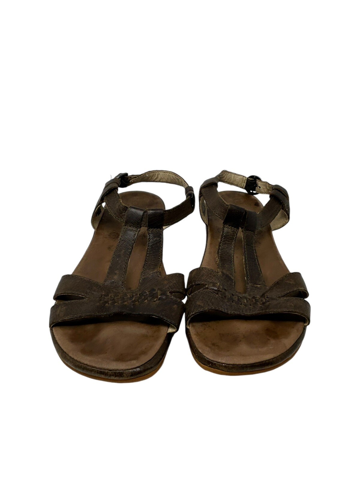 Keen Emerald City sandalo donna con cinturino in pelle marrone taglia 9 0 M