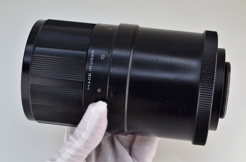 USSR TELEPHOTO REFLEX MIRROR MC 3M-5A ZM-5CA f8/500 LENS, M42 mount + GUIDE - Picture 11 of 12