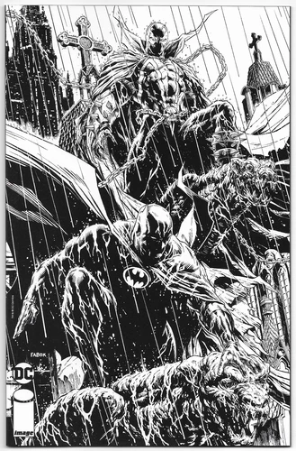 BATMAN SPAWN #1 L JASON FABOK 1:25 INCENTIVE VARIANT CVR DC IMAGE 2023 MCFARLANE