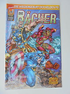 1x Comic Die Racher Die Wiedergeburt Der Helden Nr 8 Marvel Z 1 Ebay