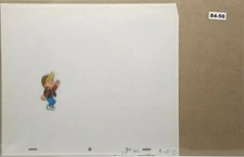 Back To The Future Original Production Drawing And Cel 84-56 Used Cond.