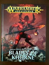 Warhammer Age Of Sigmar Battletome Blades Of Khorne 1st Edition - Hardcover