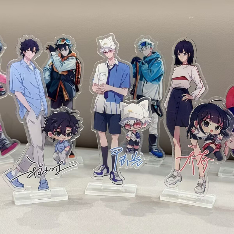 Anime Link Click Shiguang Daili Ren Lu Guang Cheng Xiaoshi Soporte Acrílico 12 cm