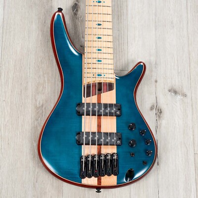 Ibanez SR1426B Premiumシリーズ 6弦ベース Ibanez SR1426B SR Premium 6-String Bass, Caribbean Green Low Gloss