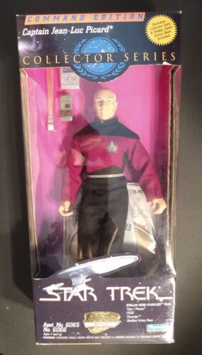 Captain Jean-Luc Picard 1994 edición comando Star Trek TNG Playmates 9 pulgadas - Imagen 1 de 4