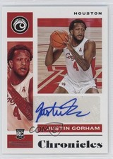 2021-22 Panini Chronicles Draft Picks Rookie Signatures Justin Gorham Auto 1i52