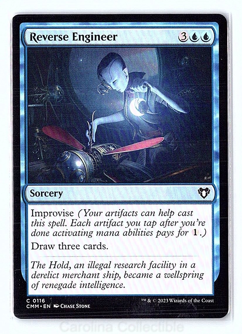Reverse Engineer Near Mint - Commander Masters 116 Magic: The Gathering