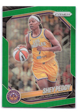 2025 Panini WNBA Prizm - Shey Peddy #136 Green Prizm Sparks