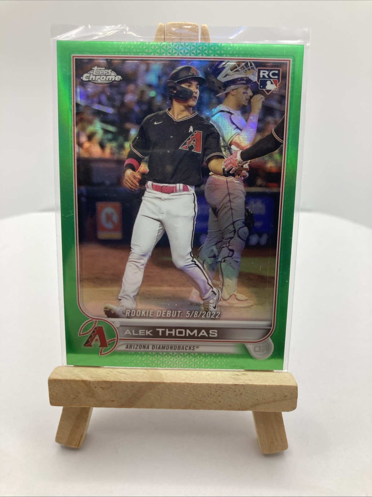 2022 Topps Chrome Update Alek Thomas Green Refractor 2/75 #Usc122