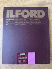 ILFORD Multigrade FB Warmtone 8x10 B W Photo Paper - 25 Sheets - SEALED Box