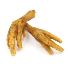 Getrocknete Hühnerfüße für Hunde wie Hähnchenfüße Lunge Pansen Leckerlie Snack