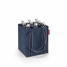 reisenthel bottlebag, Flaschentasche, Flaschenaufbewahrung Herringbone Dark Blue