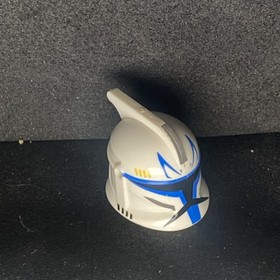 Lego Star Wars Captain Rex Helmet  PHASE 1 from set 7869 Authentic 