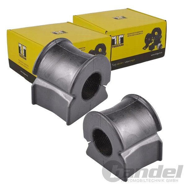 2X Tedgum 22Mm Stabilager Gummilager Stabi Innen Vorne Passend FüR Fiat Panda-image