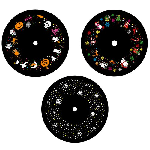 LED Projektor Weihnachten Schneeflocken Party Projektionslampe Laser USB - Bild 5 von 20