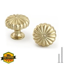 Goldenwarm 25 Gold Cabinet Knobs Drawer Pulls