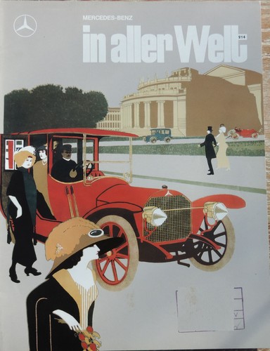 Mercedes-Benz Magazin in aller Welt N° 214  04/1988 – Mode und Auto, Blue Jeans